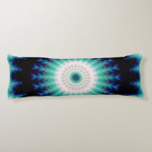 Soundwave Mandala Lichaamskussen (Achterkant)