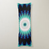 Soundwave Mandala Lichaamskussen (Achterkant (Verticaal))
