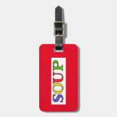 SOUP BAGAGELABEL (Voorkant verticaal)