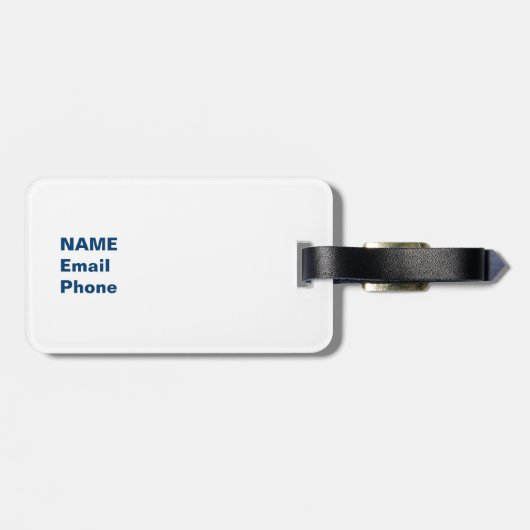 SOUP BAGAGELABEL (Achterkant horizontaal)