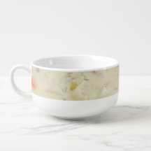 Soup Bowl - Clam Chowder-ontwerp
