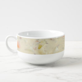 Soup Bowl - Clam Chowder-ontwerp Soepkom