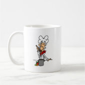 Soup Chef T-shirts en cadeautjes Koffiemok (Links)