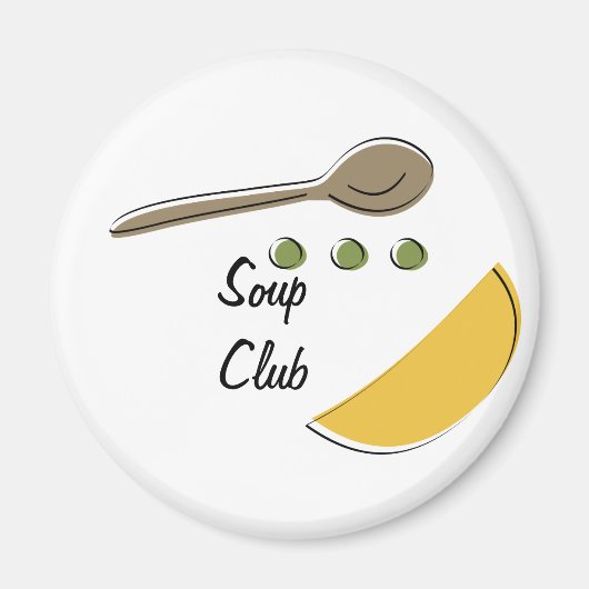 Soup Club Magneet (Voorkant)