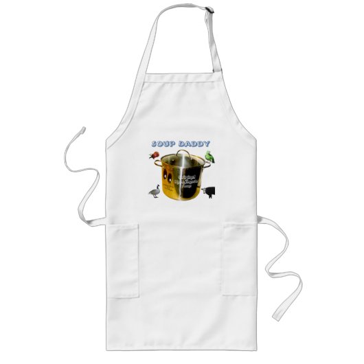 Soup Dad Apron Lang Schort (Voorkant)