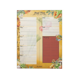 Soup Du Jour 7 Day Meal Planner Notitieblok