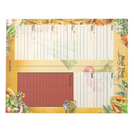 Soup Du Jour 7 Day Meal Planner Notitieblok