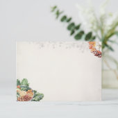 Soup du Jour Basic Blank Recept Kaart (Staand voorkant)