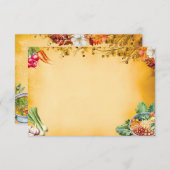 Soup Du Jour Blank Recept Kaart (Voorkant / Achterkant)