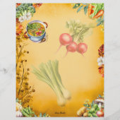 Soup du jour Blank Volledige Recept Pagina (Achterkant)