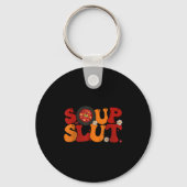 Soup Groovy Thanksgiving Christmas Sarcastic Sayin Sleutelhanger (Voorkant)