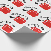 Soup is aan cadeaupapier (Hoek)