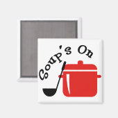 Soup is aan magneet (Voorkant / Achterkant)