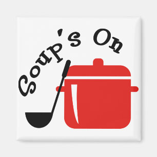 Soup is aan magneet