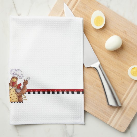 Soup is aan theedoek (Quarter Fold)