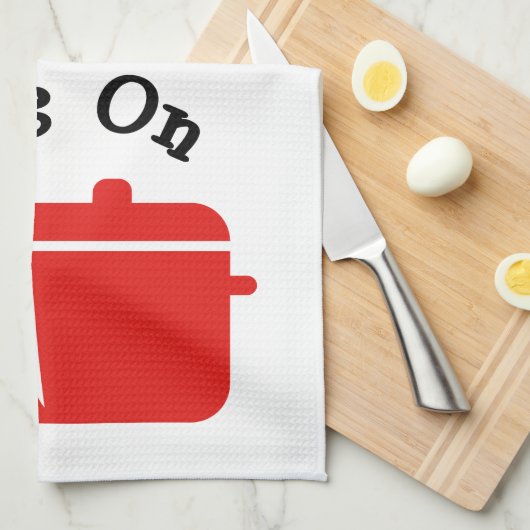 Soup is aan theedoek (Quarter Fold)