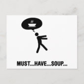 Soup Lover Briefkaart (Voorkant)