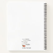 "Soup - mijn favoriete voetje" Recipe-laptop Notitieboek (Achterkant)