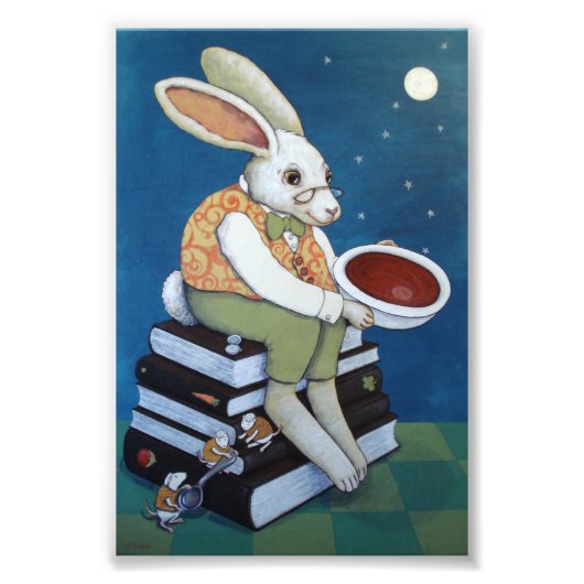 Soup Moon Foto Afdruk (Voorkant)