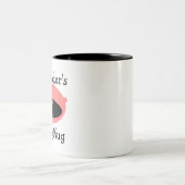 Soup Mug-Personalize Name Tweekleurige Koffiemok (Center)