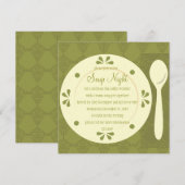 Soup Night Kaart (Voorkant / Achterkant)