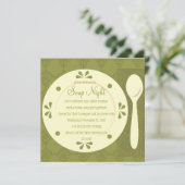 Soup Night Kaart (Staand voorkant)