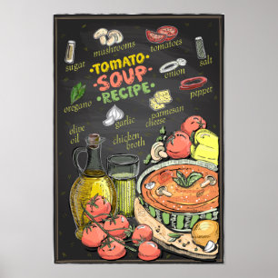 Soup Recipe Poster