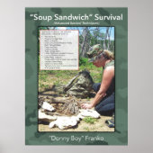 Soup Sandwich-Poster Poster (Voorkant)