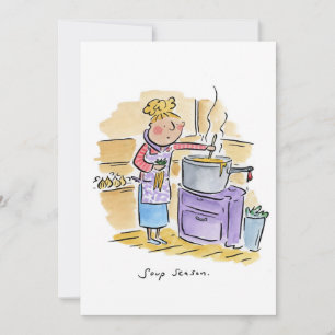 Soup Season Feestdagenkaart