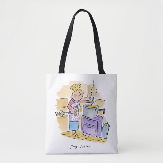 Soup Season Tote Bag (Voorkant)