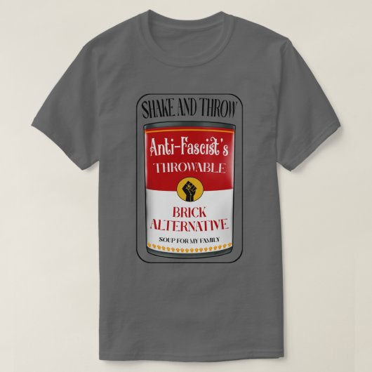 Soup voor mijn familie t-shirt (Design voorkant)