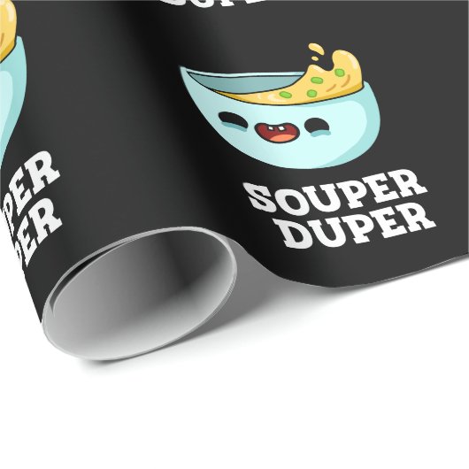 Souper Duper Funny Soup Dark BG Cadeaupapier (Rol Hoek)