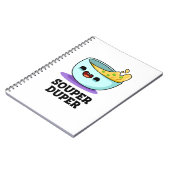 Souper Duper Grappige Soep Grappenmaker  Notitieboek (Linkerzijde)