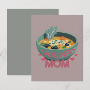 Souper Moeder Notitiekaartje