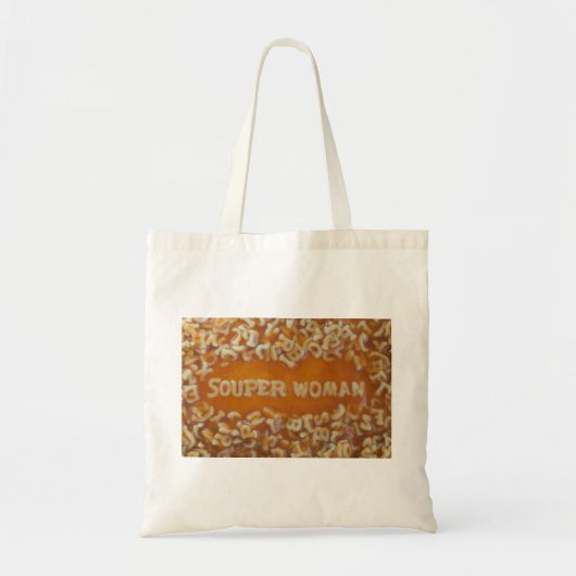 Souper Woman Value Bag Tote Bag (Voorkant)