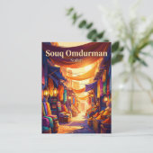 Souq Omdurman Soedan Briefkaart (Staand voorkant)