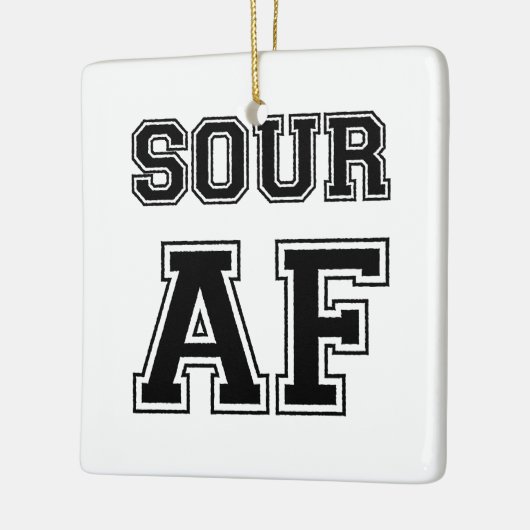 SOUR AF KERAMISCH ORNAMENT (Links)