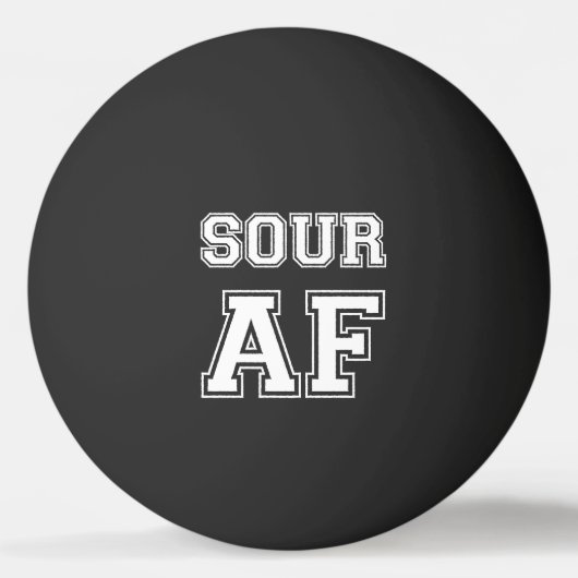 SOUR AF PING PONG BALL (Achterkant)