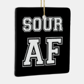 SOUR AF PING PONG BALL KERAMISCH ORNAMENT (Rechts)