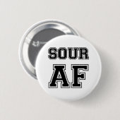 SOUR AF RONDE BUTTON 5,7 CM (Voorkant /achterkant)