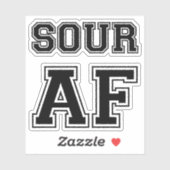 SOUR AF STICKER (Vel)