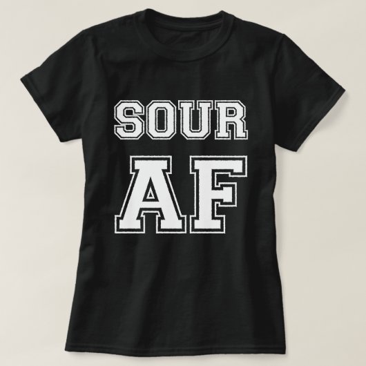 SOUR AF T-SHIRT (Design voorkant)