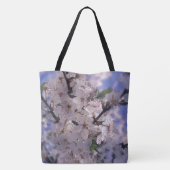 Sour Cherry Tree Blue Sky Tote Bag (Achterkant)