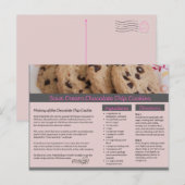Sour Cream Chocolate Chip Cookies Briefkaart (Voorkant / Achterkant)