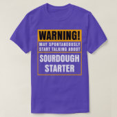 Sour Dough Bread Lover Gift Sourdough Starter Baki T-shirt (Design voorkant)