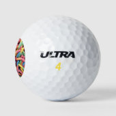 Sour Gummy Worms Golfballen (Logo)
