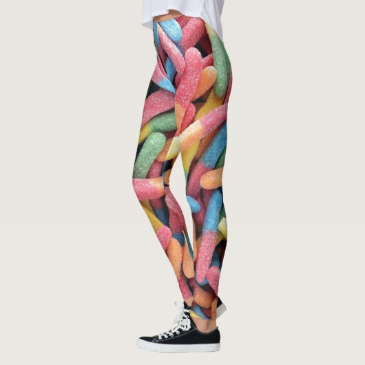Sour Gummy Worms Leggings (Links)