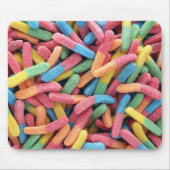 Sour Gummy Worms Muismat (Voorkant)