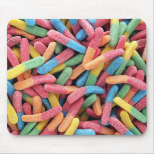 Sour Gummy Worms Muismat