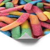 Sour Gummy Worms Poster (Hoek)